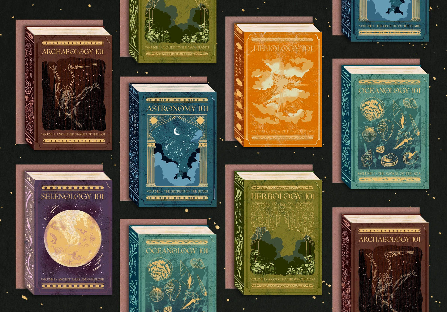 Astronomy 101 Foiled A6 Greeting card