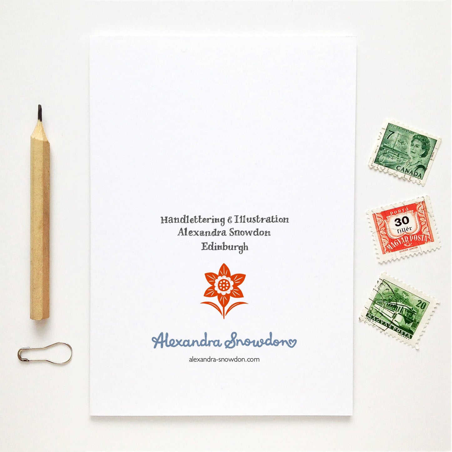 Good Egg Orange Easter Card