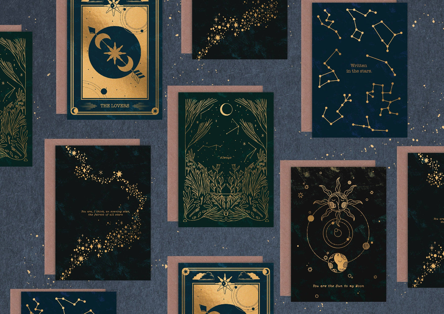 Always Gold Foiled A6 Greeting Card