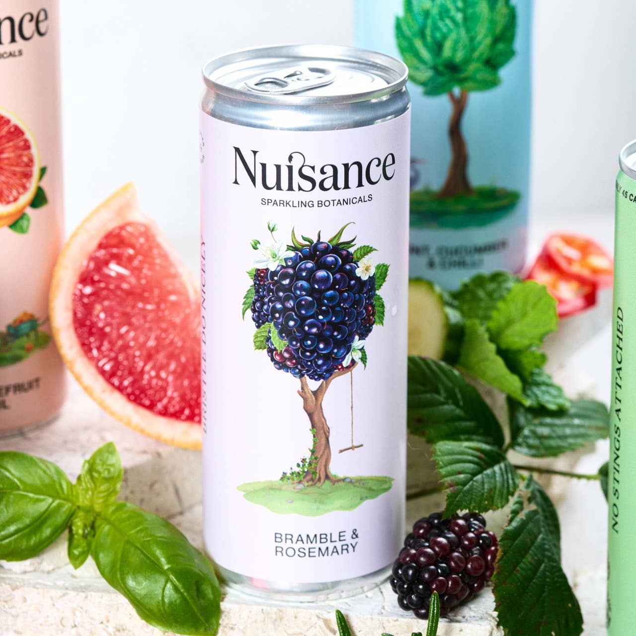 Nuisance Botanical Soft Drink | Bramble & Rosemary