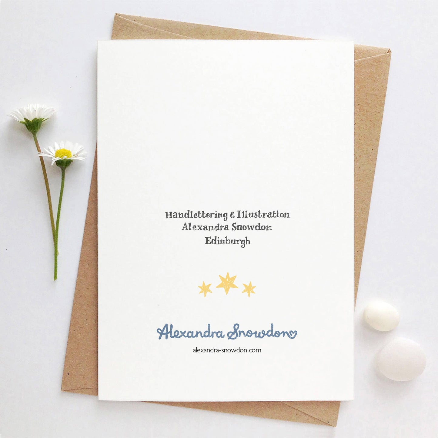 Funny Hand Lettered Coffee Quote Card
