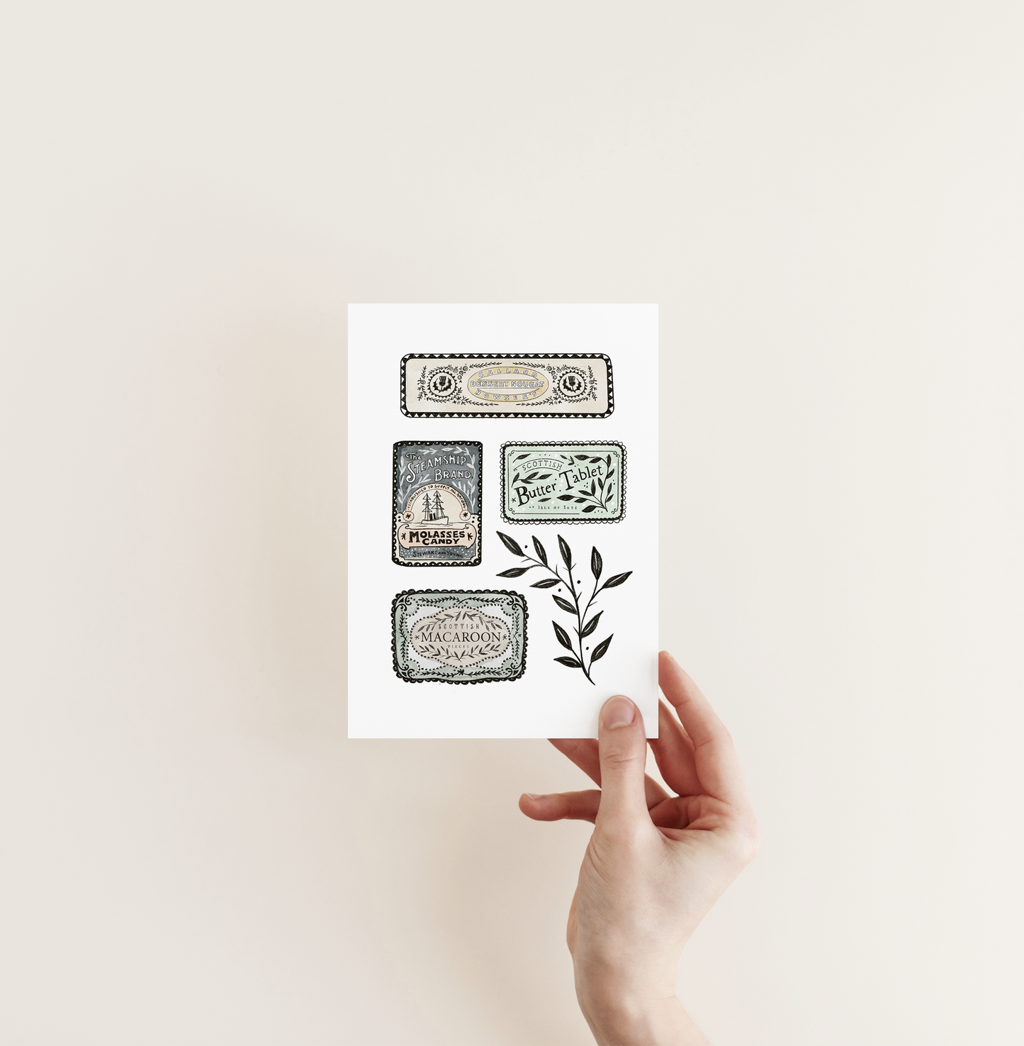 Scottish Sweeties Card