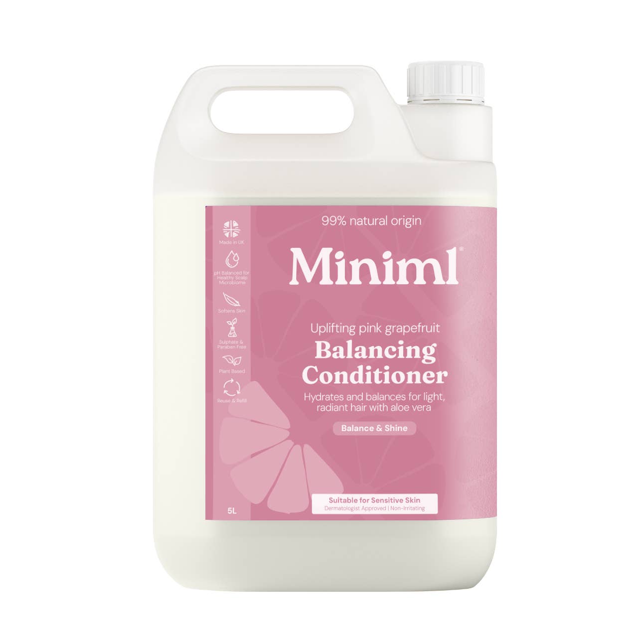 Balancing Conditioner - Uplifting Pink Grapefruit 5L Refill