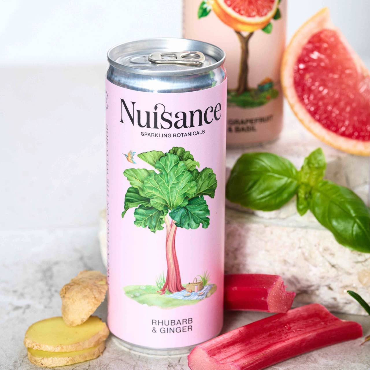 Nuisance Botanical Soft Drink | Rhubarb & Ginger