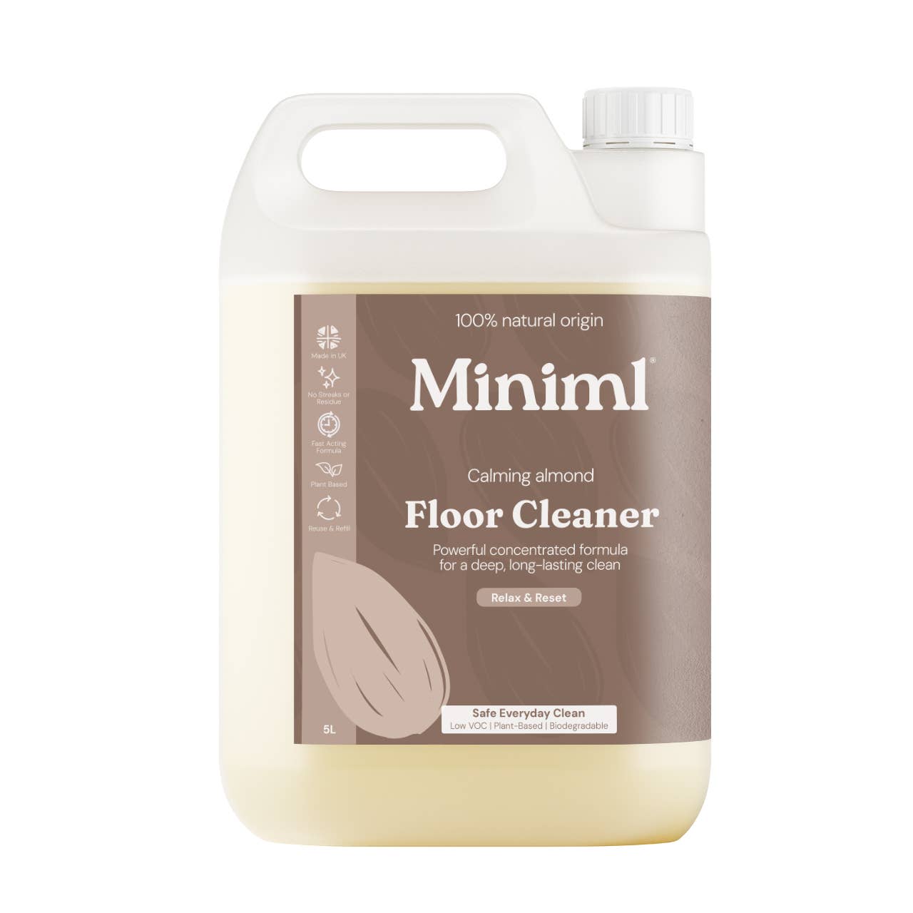 Floor Cleaner - Calming Almond 5L Refill