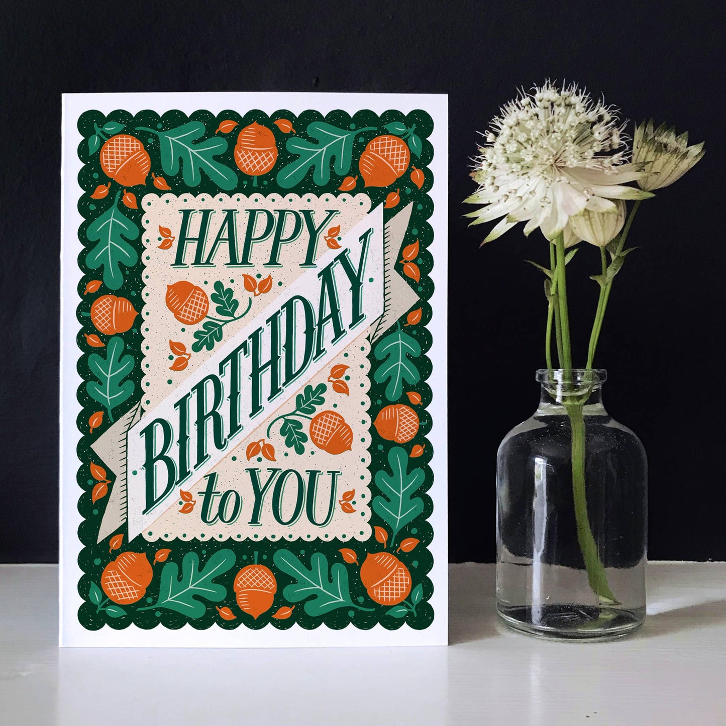 Woodland Theme Birthday Card