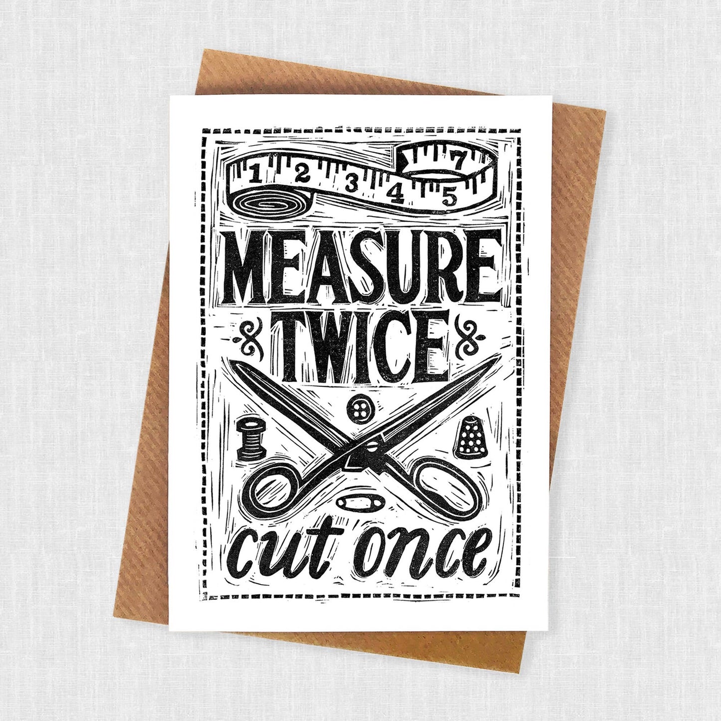 Sewing Quote Card