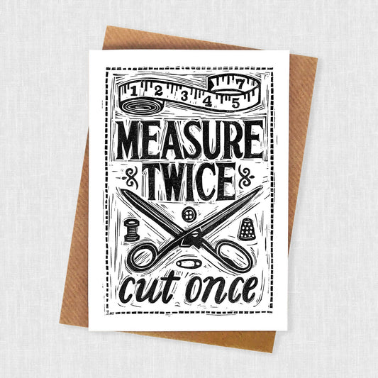 Sewing Quote Card