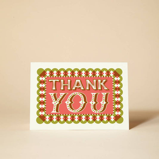 Thank You Greeting Card