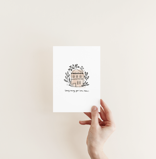 Lang May Yer Lum Reek | Christmas Card | New Year Card