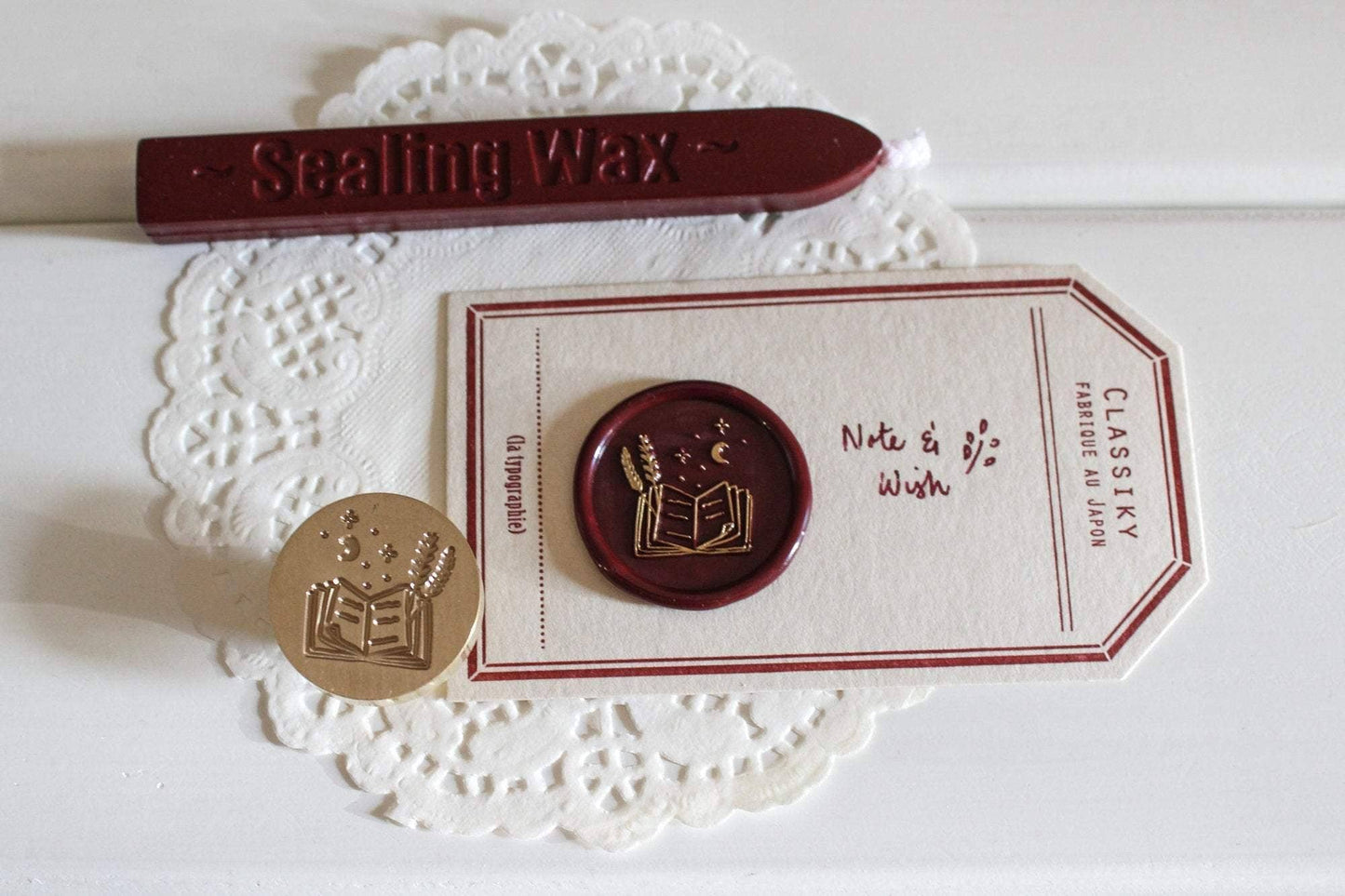 Note & Wish Wax Seal Stamp