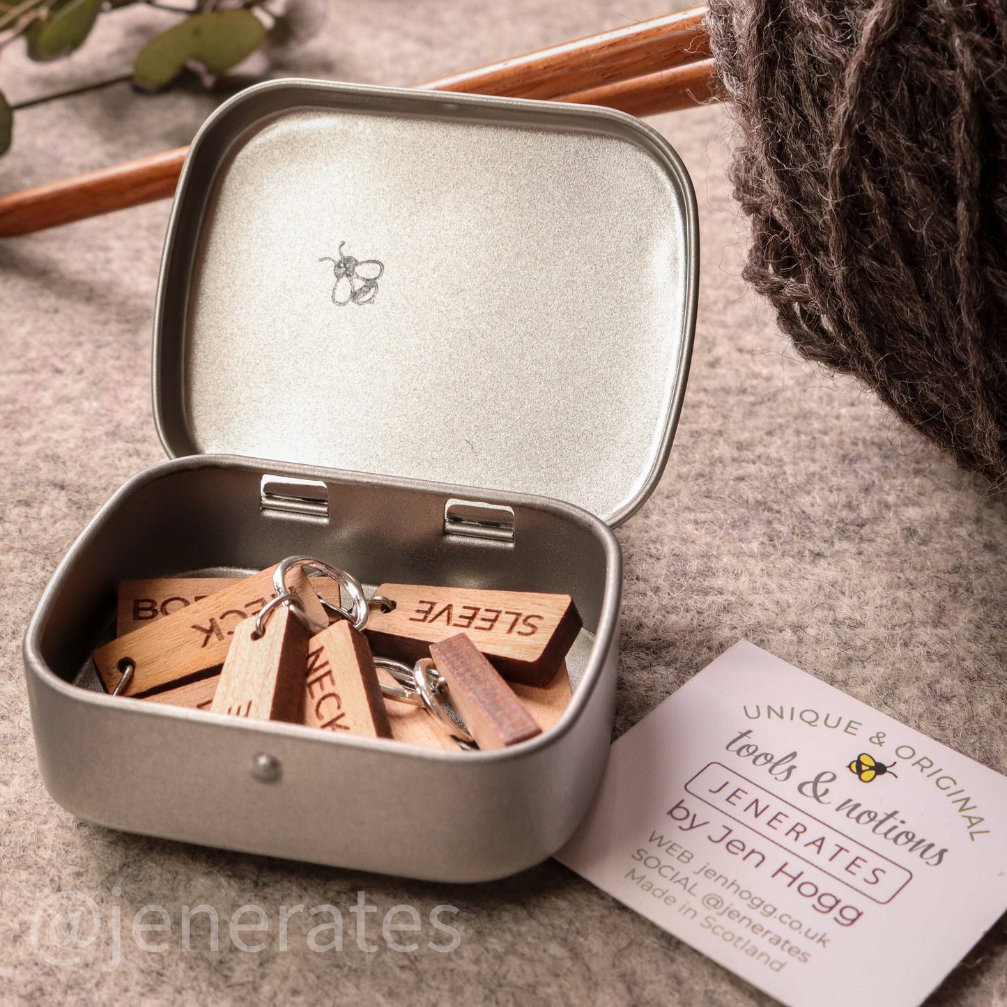 Stitch Markers to Keep Your Place