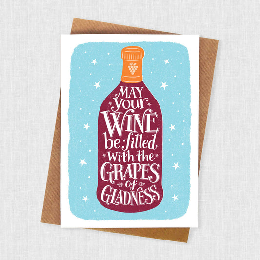 Funny Wine Quote Card