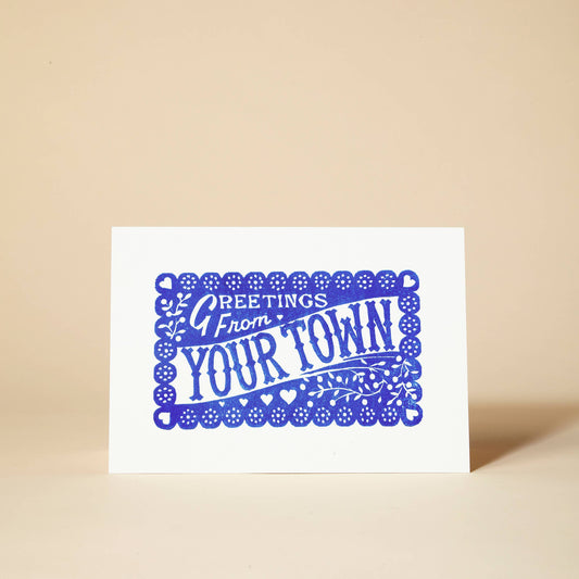 Greetings From Dumfries Card
