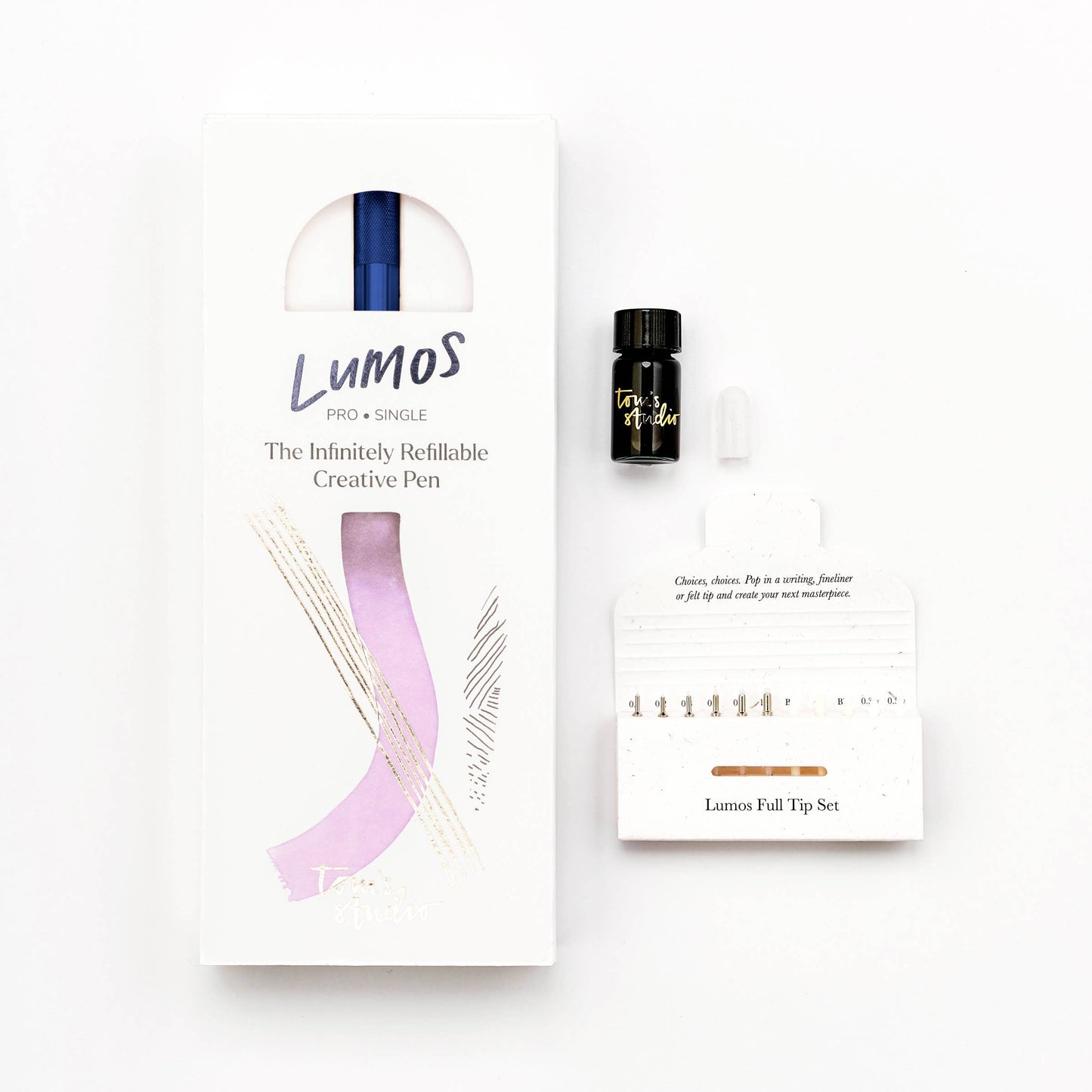 Lumos Pro - Refillable Multi-Tip Pen