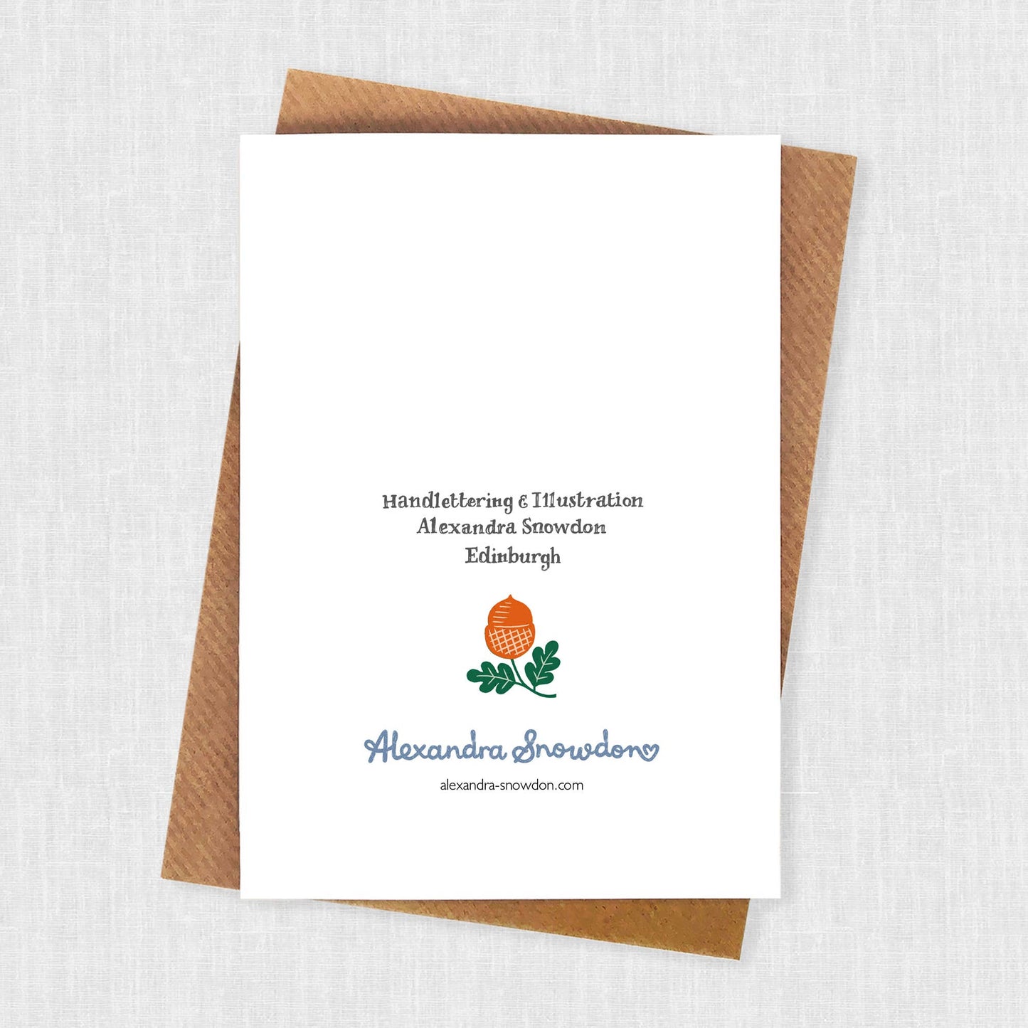 Woodland Theme Birthday Card