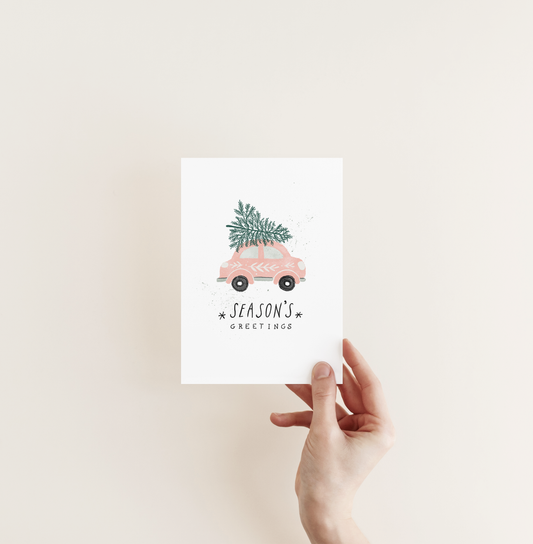 Driving Home for Christmas | Christmas Card