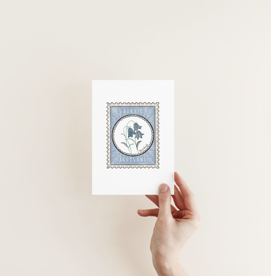 Harebell Stamp Card