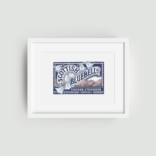 Bluebell Matches Print