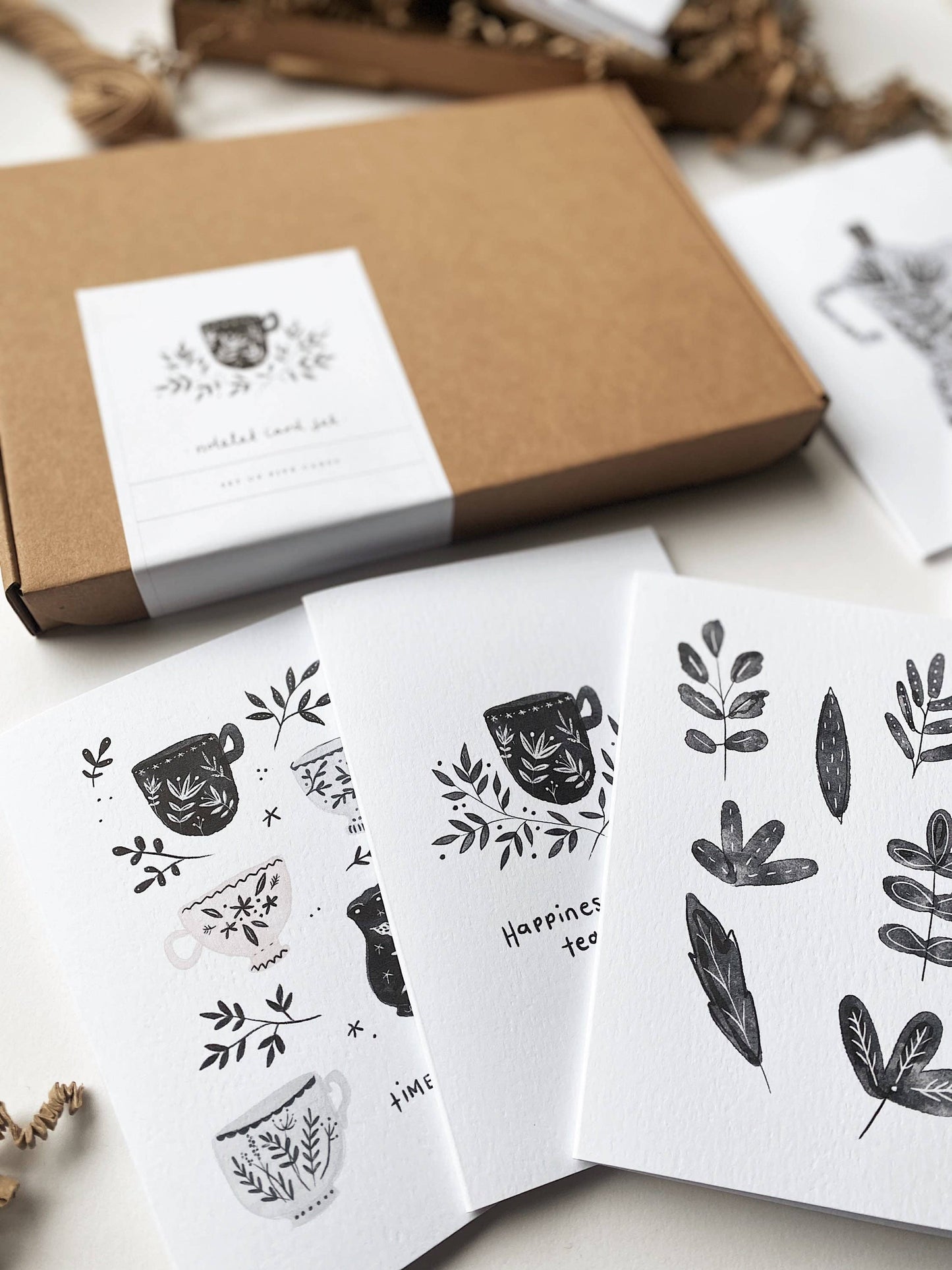 Time For Tea - A6 Card Set