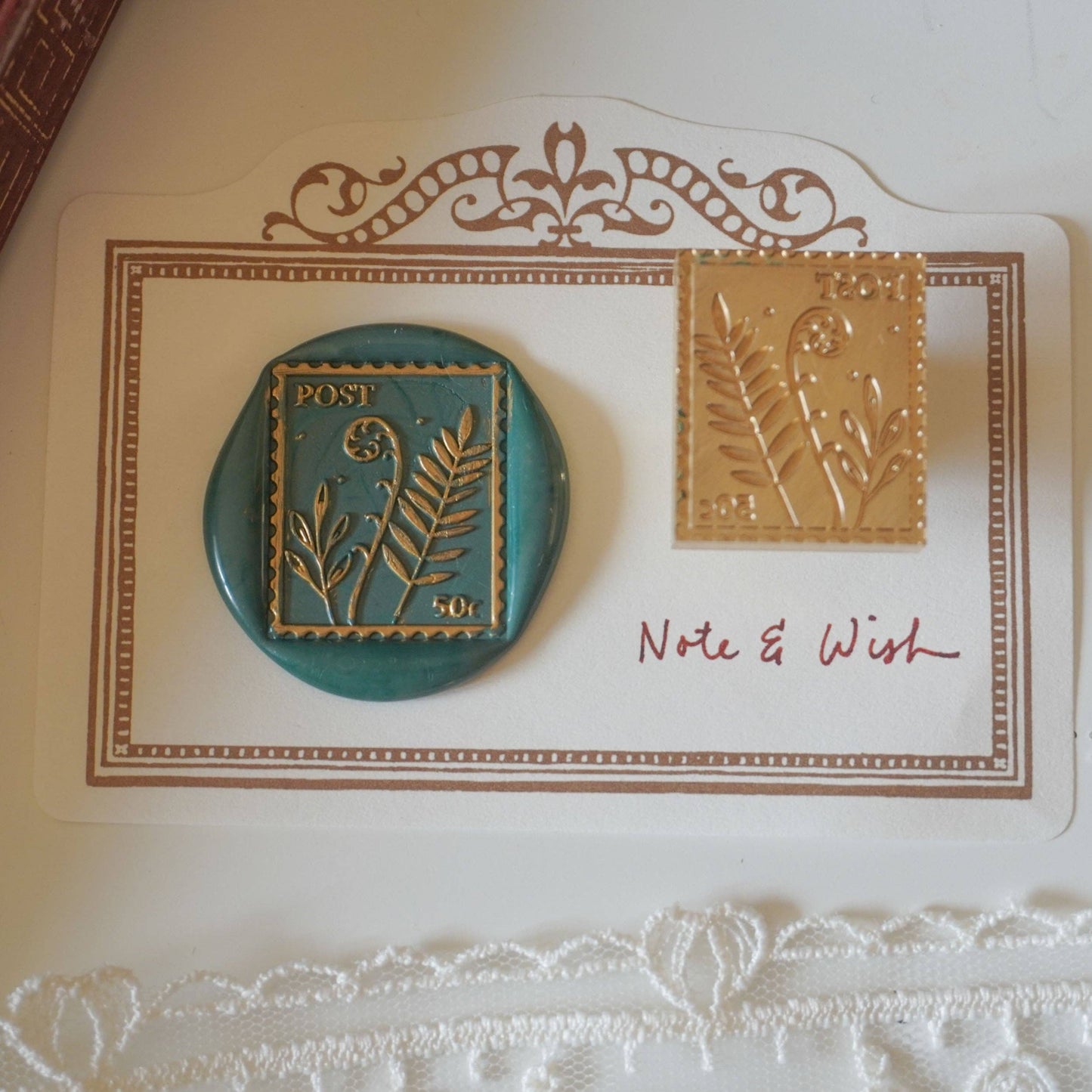 Note & Wish Wax Seal Stamp