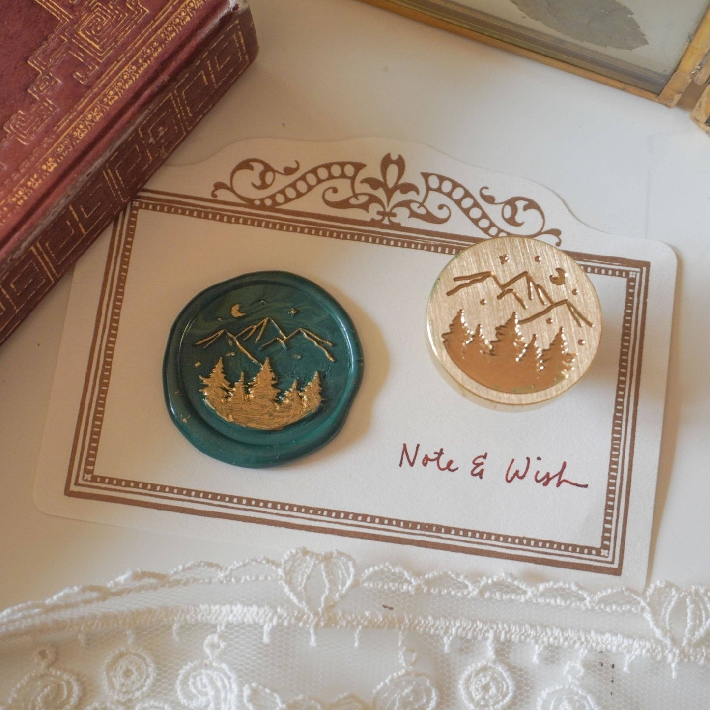 Note & Wish Wax Seal Stamp