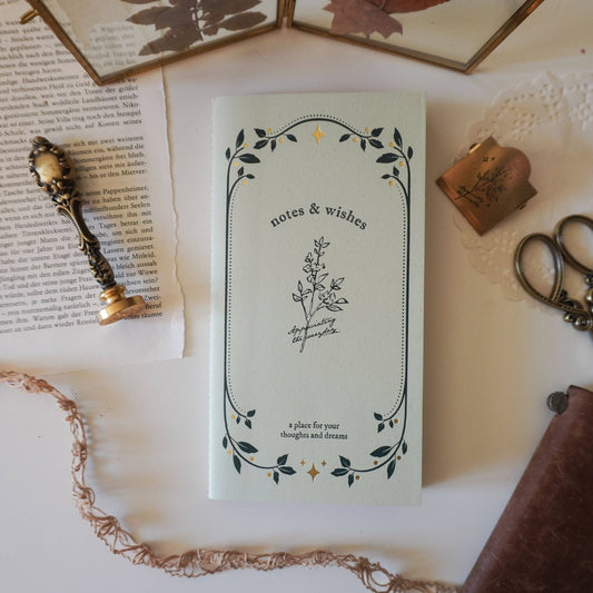 Notes & Wishes Mix Paper Journal - Standard TN Size