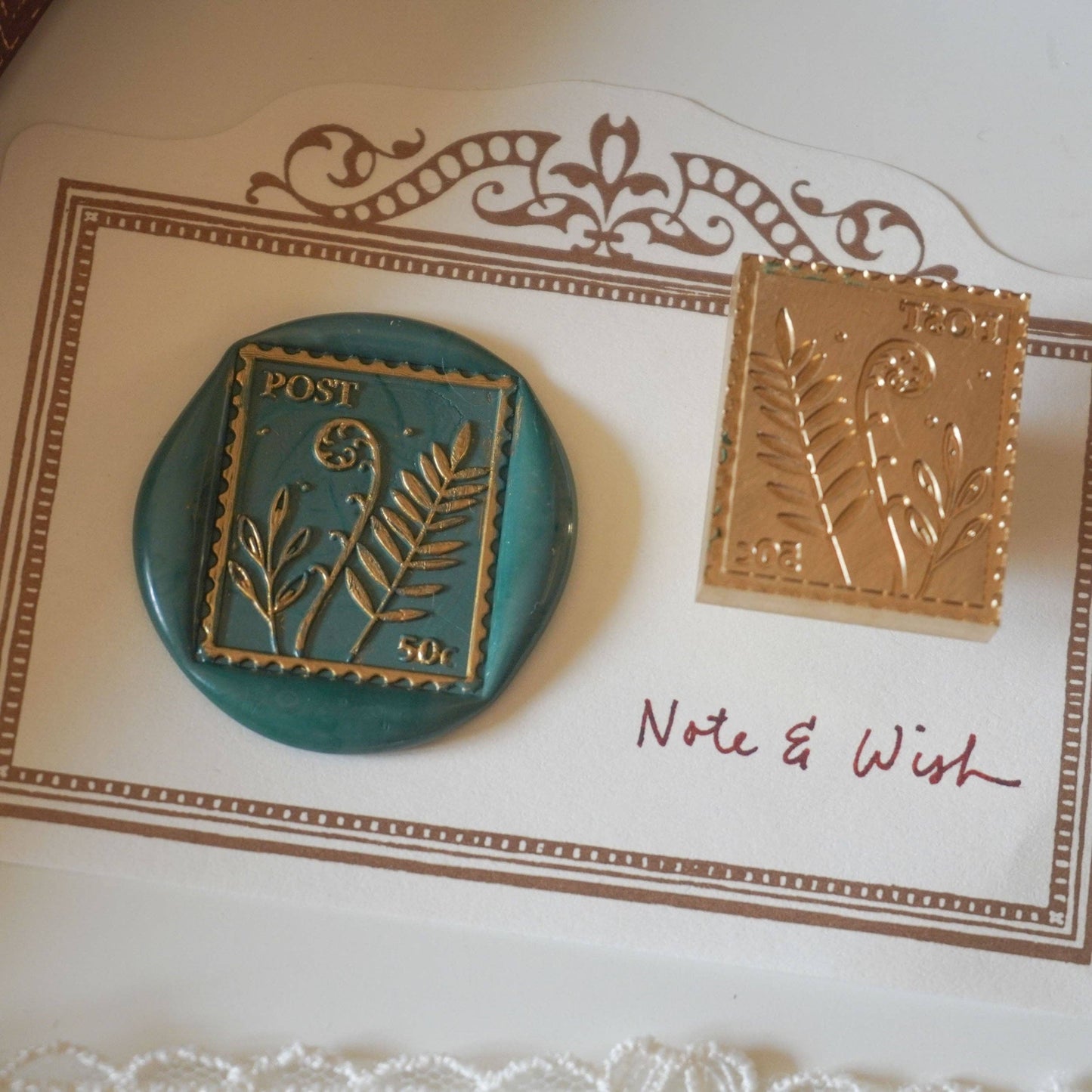 Note & Wish Wax Seal Stamp