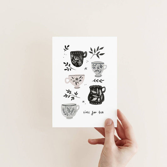 Time For Tea - A6 Card Set