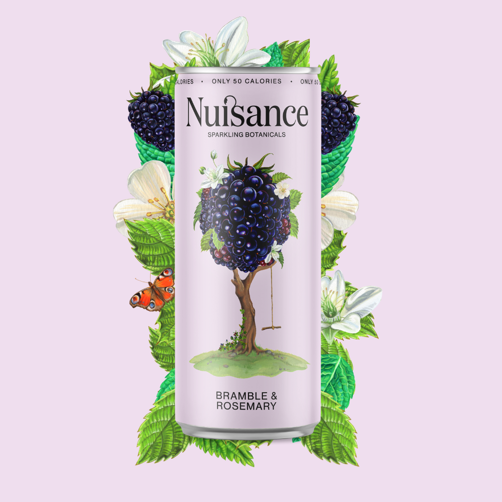 Nuisance Botanical Soft Drink | Bramble & Rosemary