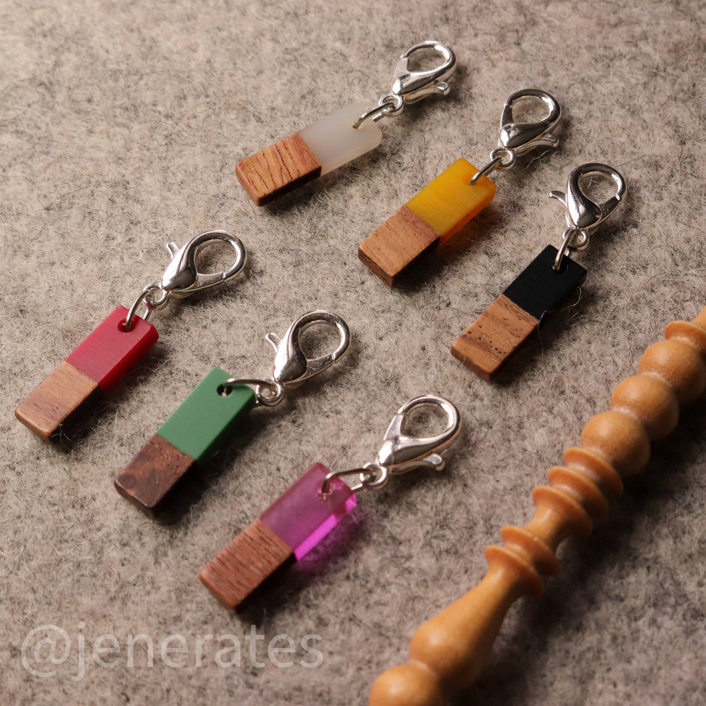 Jenerates Stitch Markers - Colours