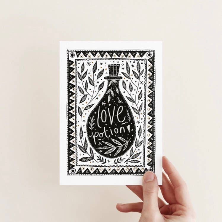 Love Potion - A6 Card