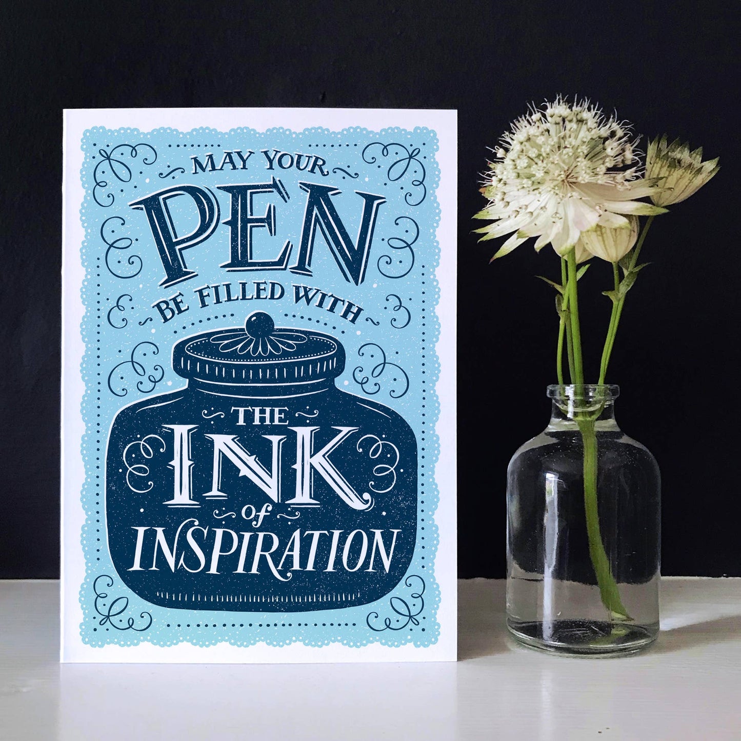 The Ink of Inspiration Card