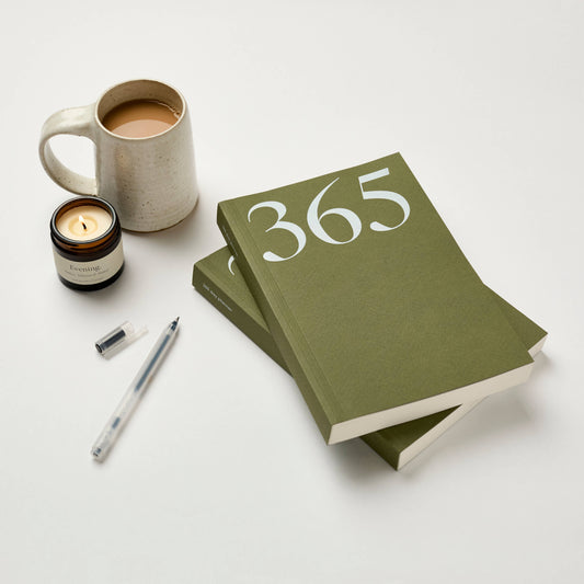 365 UNDATED PLANNER - MOSS GREEN