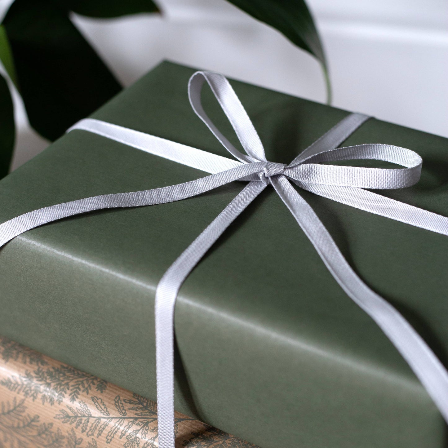 Light Grey Biodegradable Ribbon 5m Reel (9mm)