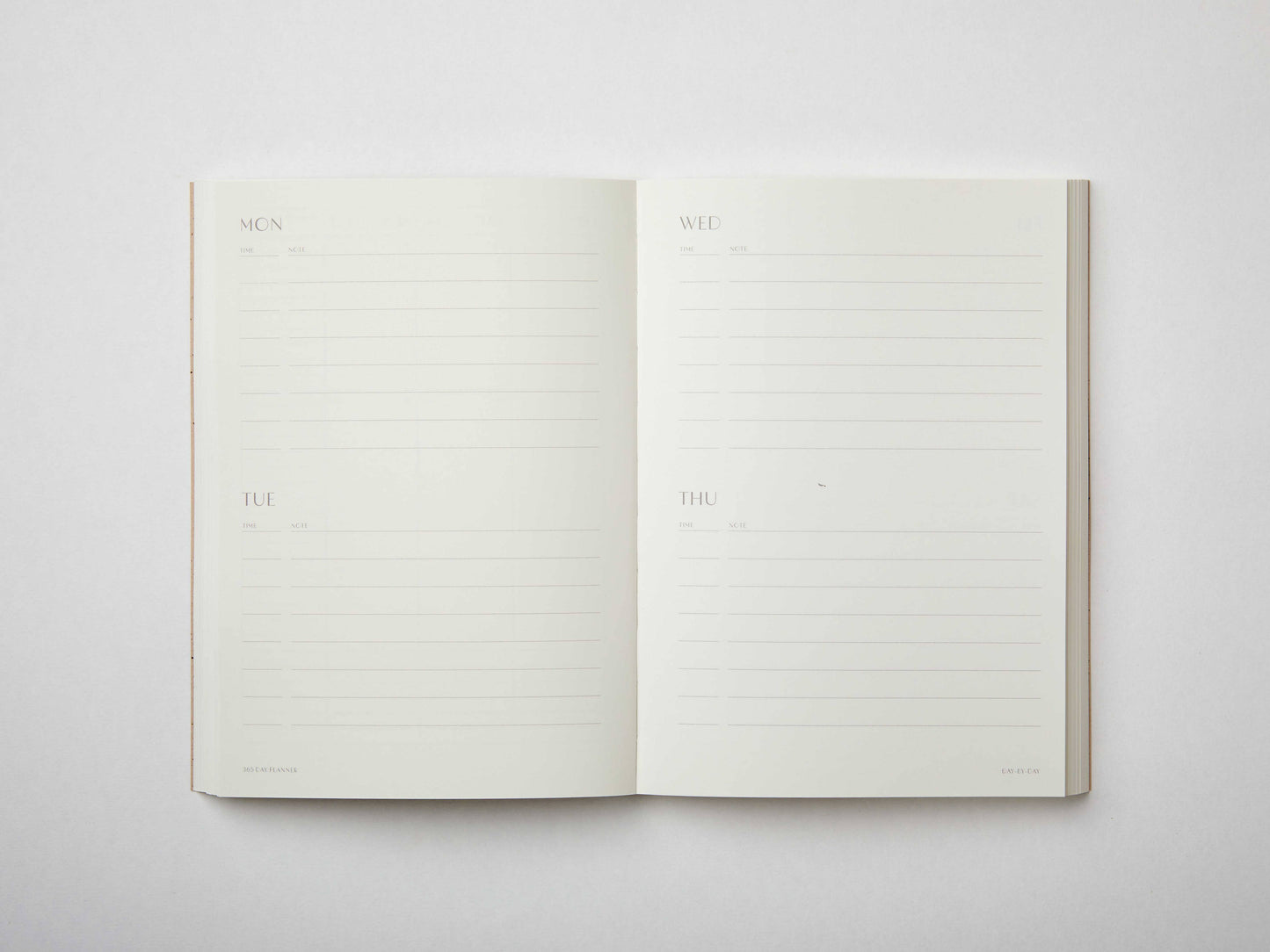 365 UNDATED PLANNER - MOSS GREEN