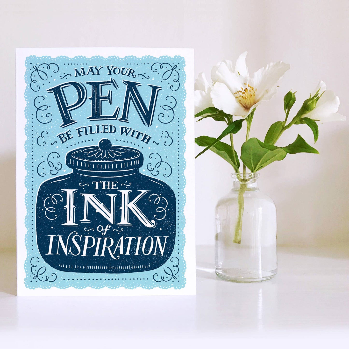 The Ink of Inspiration Card