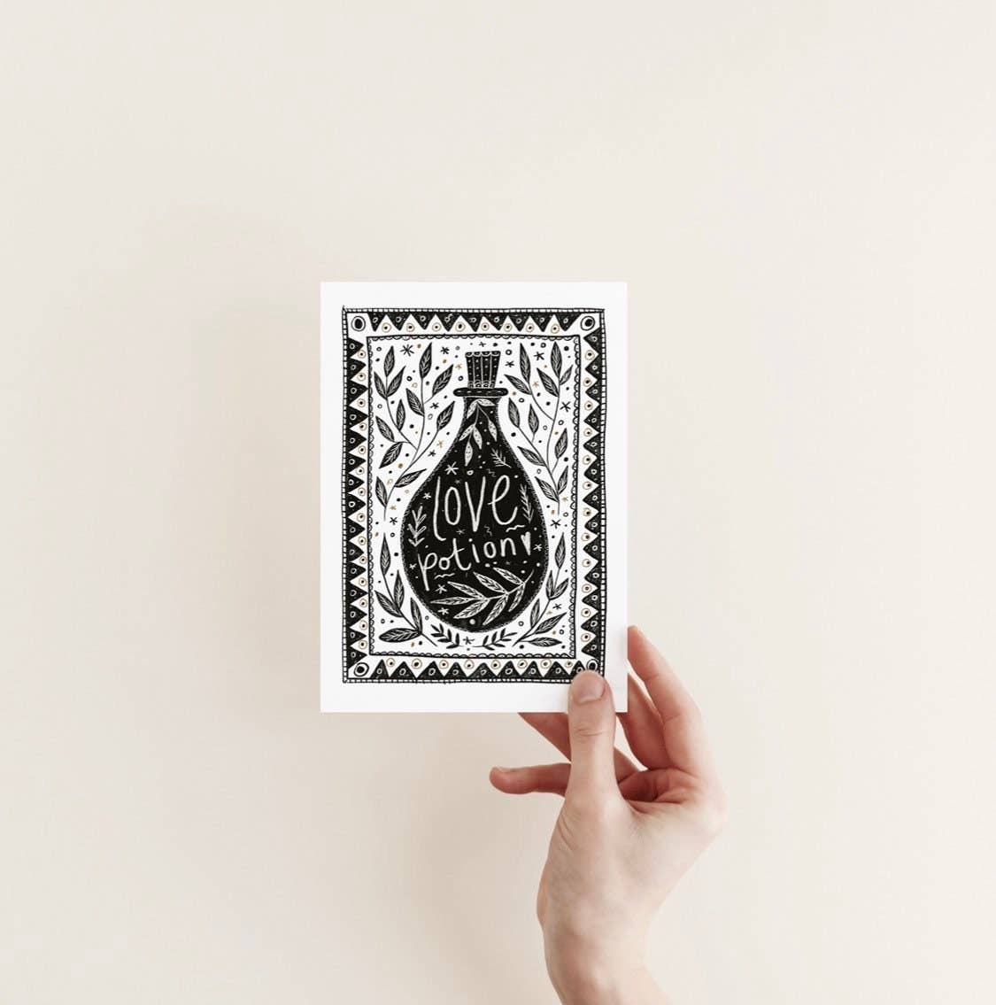 Love Potion - A6 Card