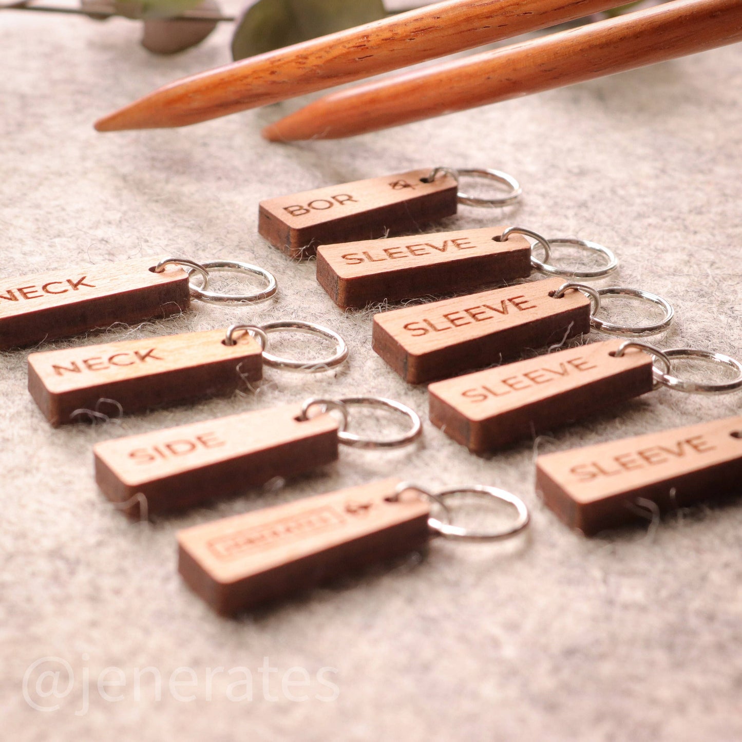 Stitch Markers to Keep Your Place
