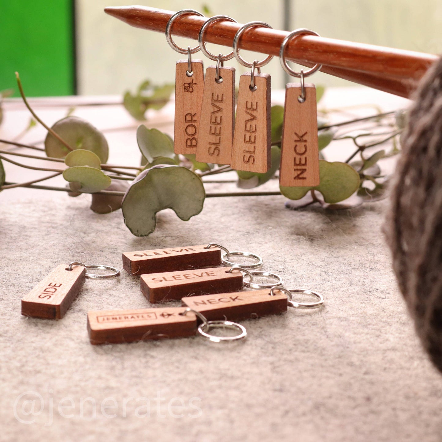 Stitch Markers to Keep Your Place