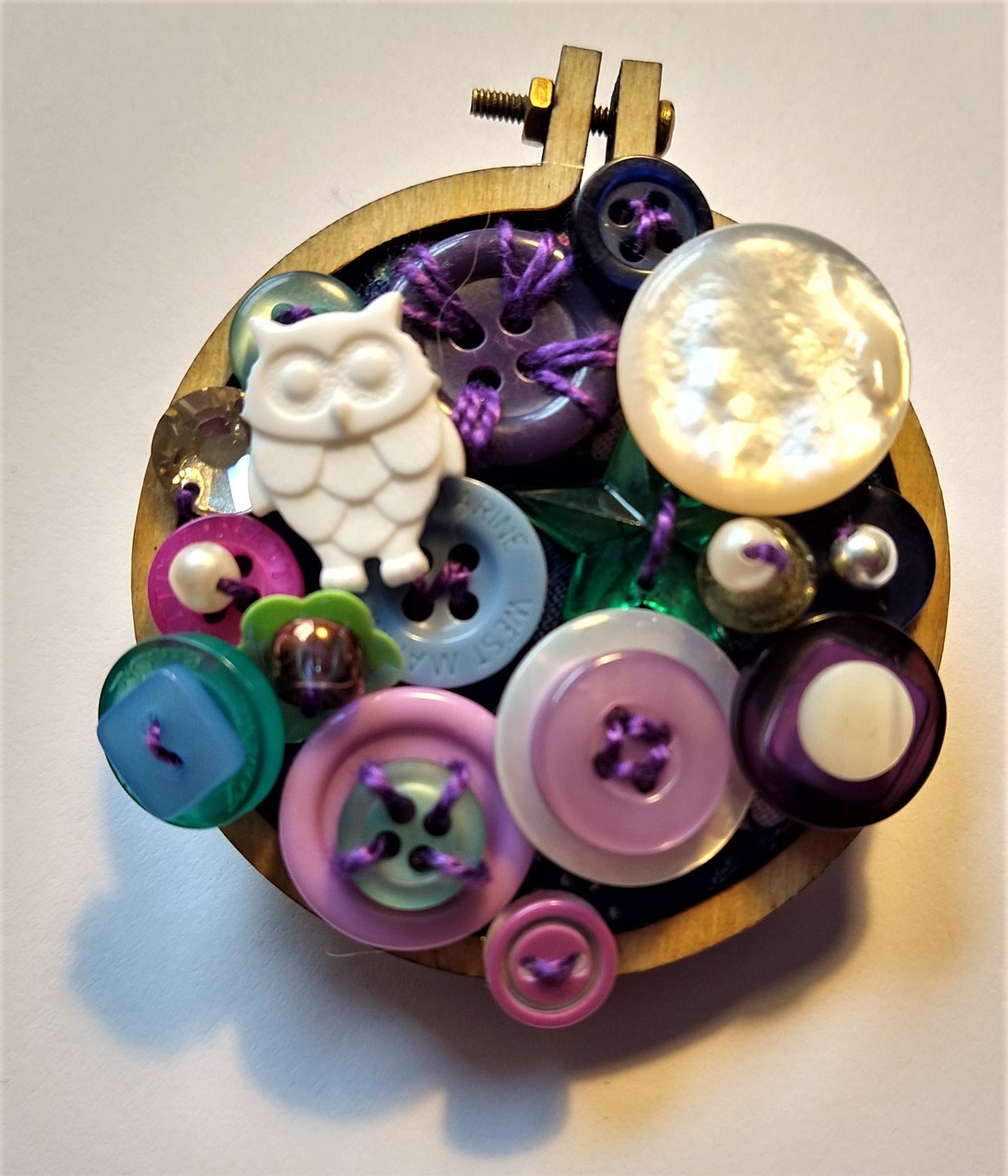 Button Brooches Workshop, 28 May, 4-6p
