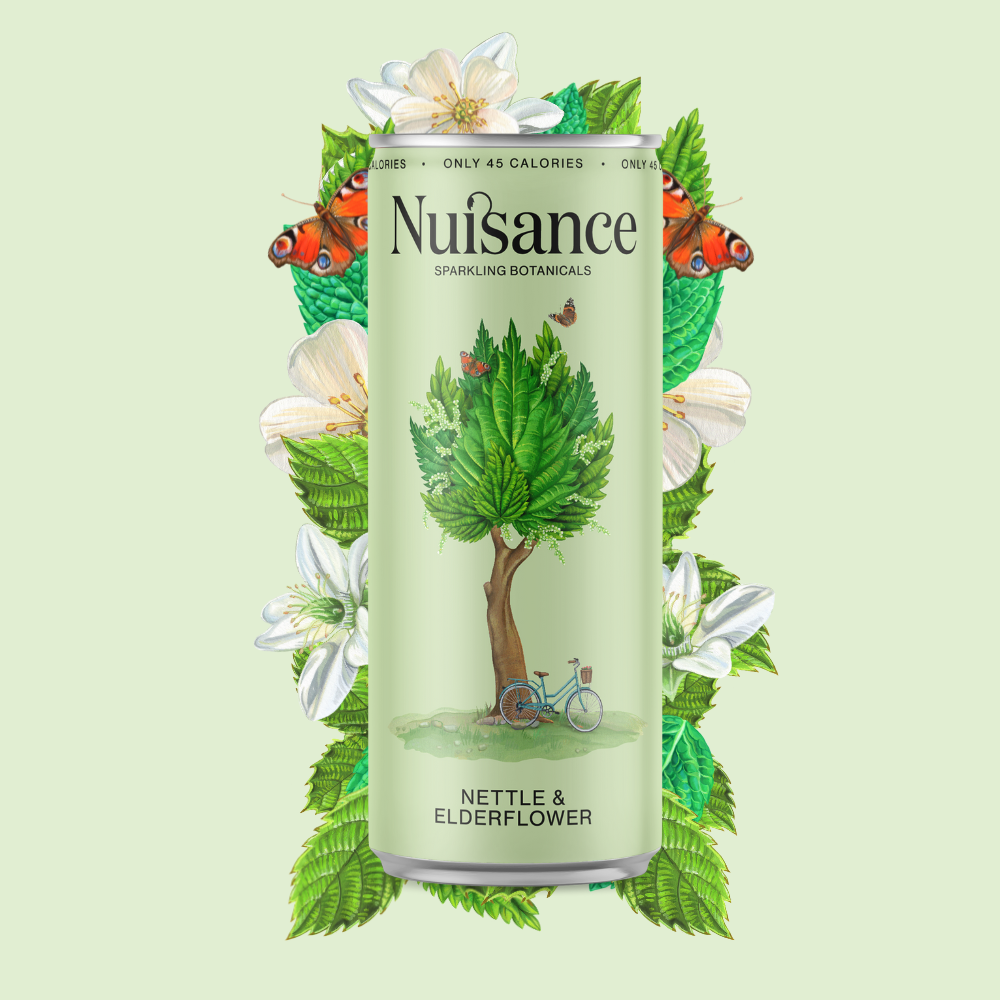 Nuisance Botanical Soft Drink | Nettle & Elderflower