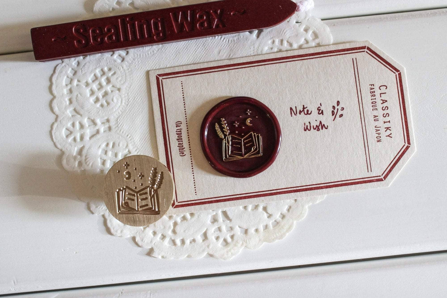 Note & Wish Wax Seal Stamp