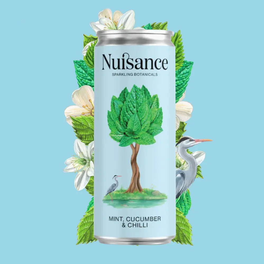 Nuisance Botanical Soft Drink |  Mint, Cucumber & Chilli