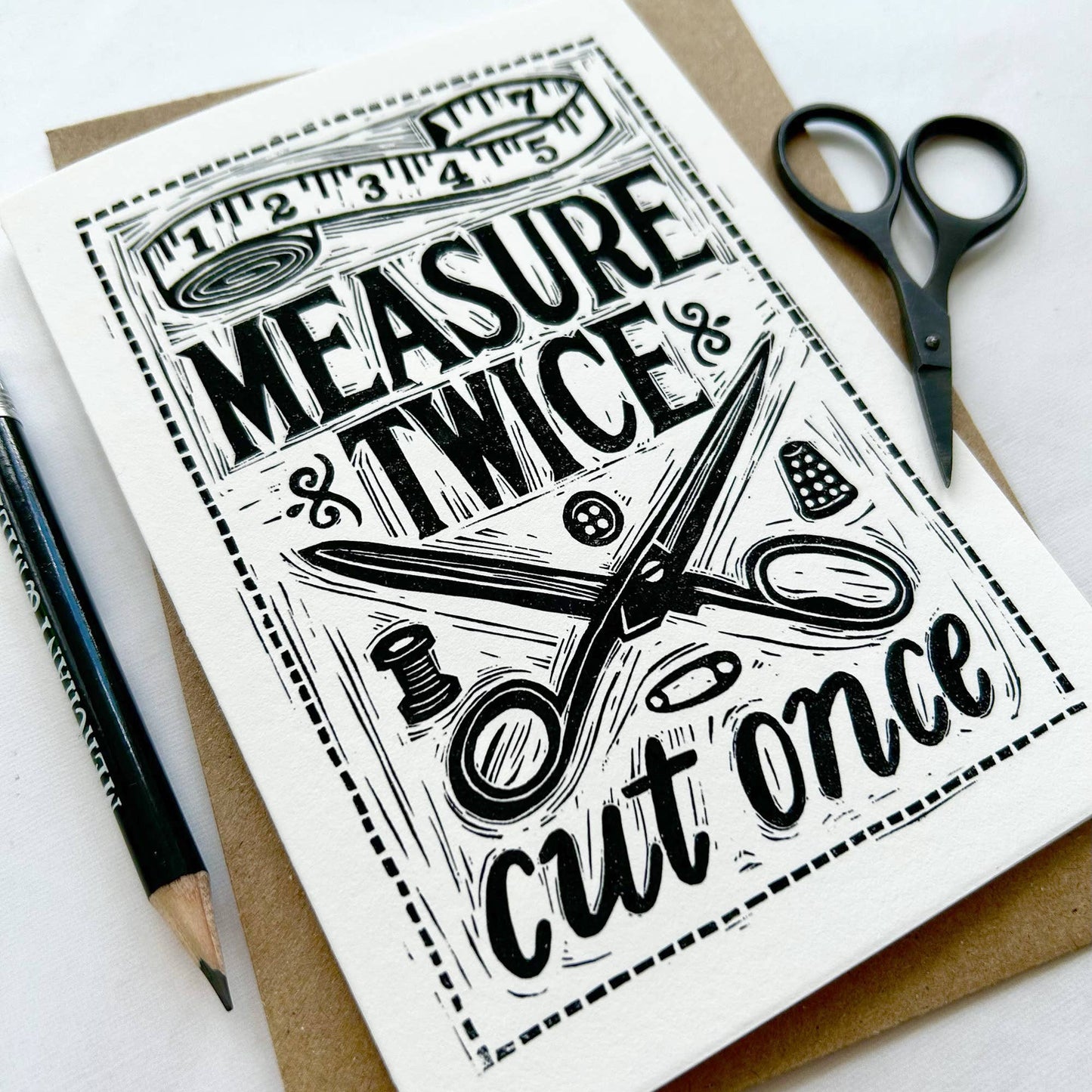 Sewing Quote Card