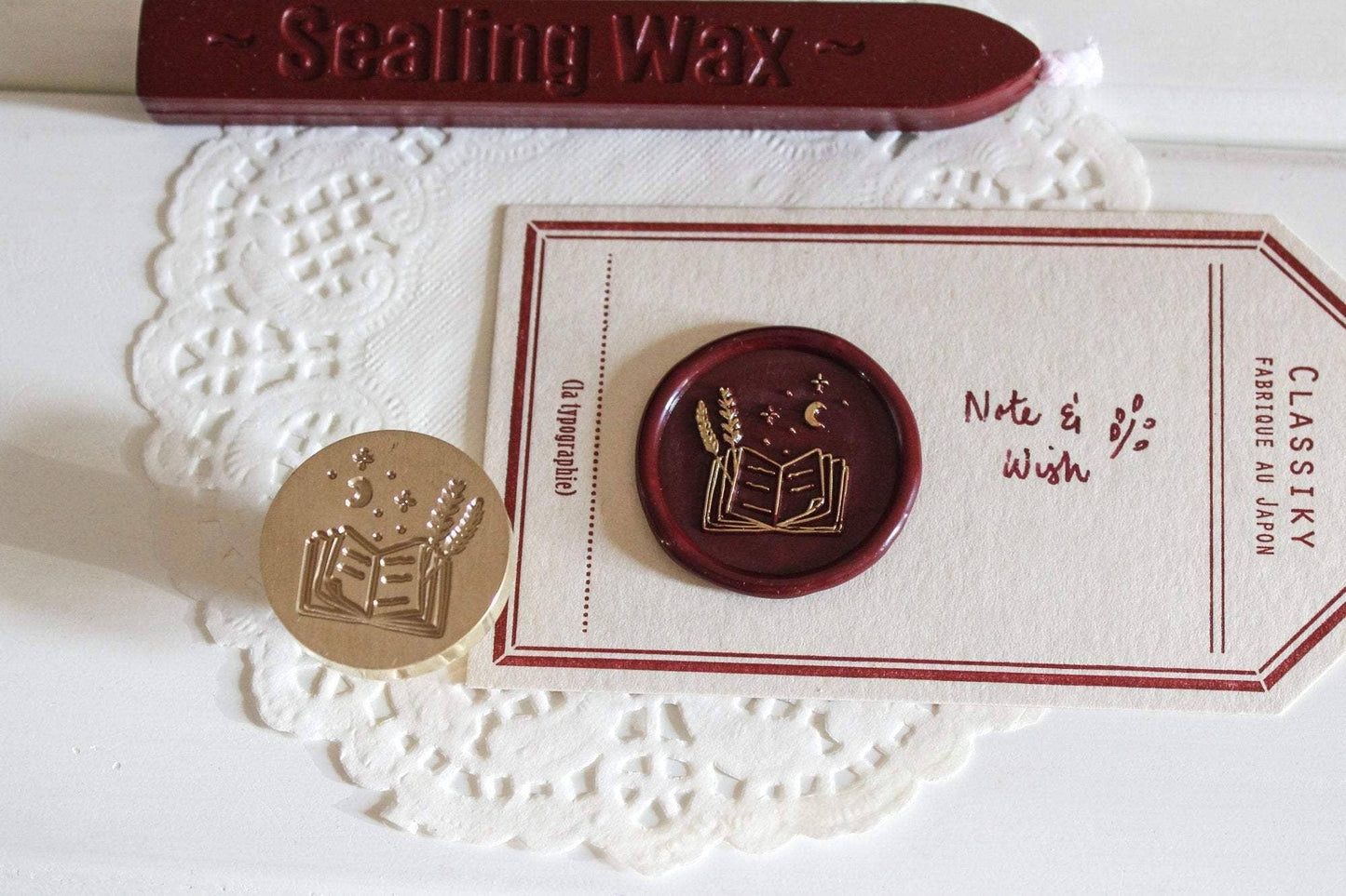 Note & Wish Wax Seal Stamp