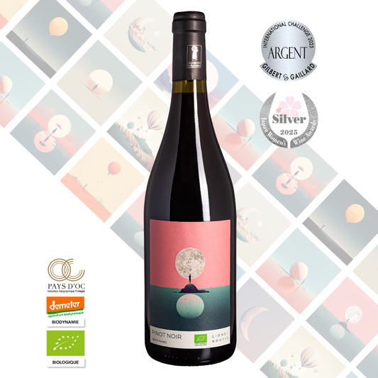 Biodynamic Red Wine - 100% Pinot Noir Lune 2025