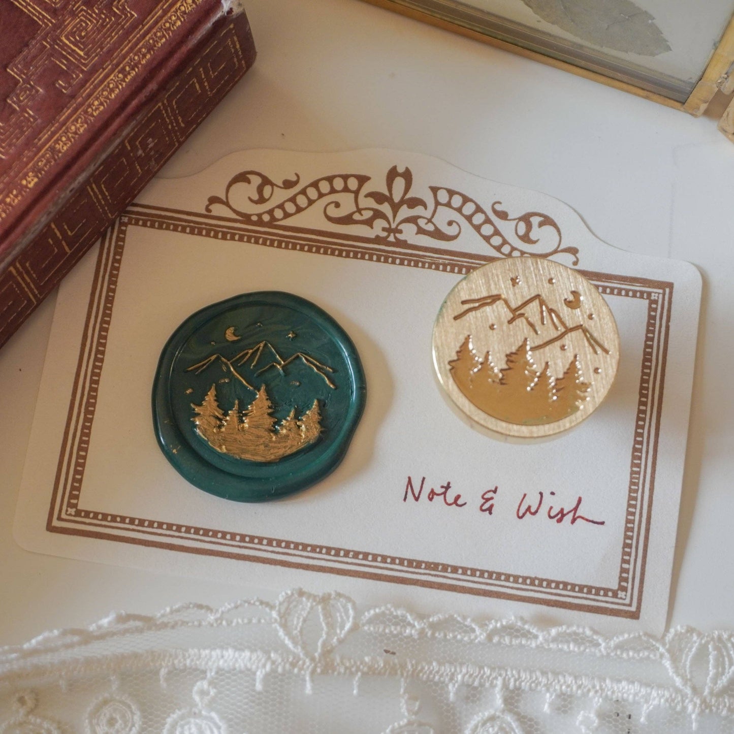 Note & Wish Wax Seal Stamp