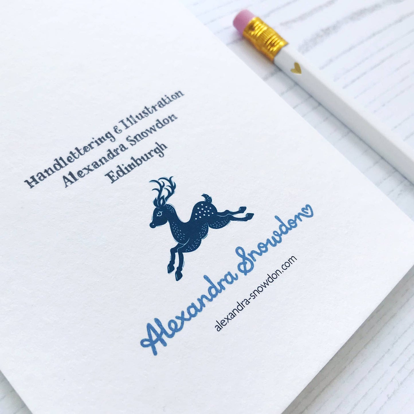 Greetings From Scotland Scottish Deer Card