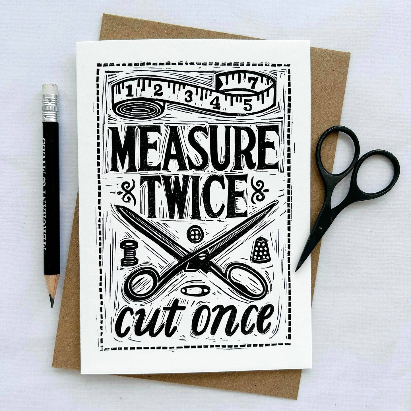 Sewing Quote Card